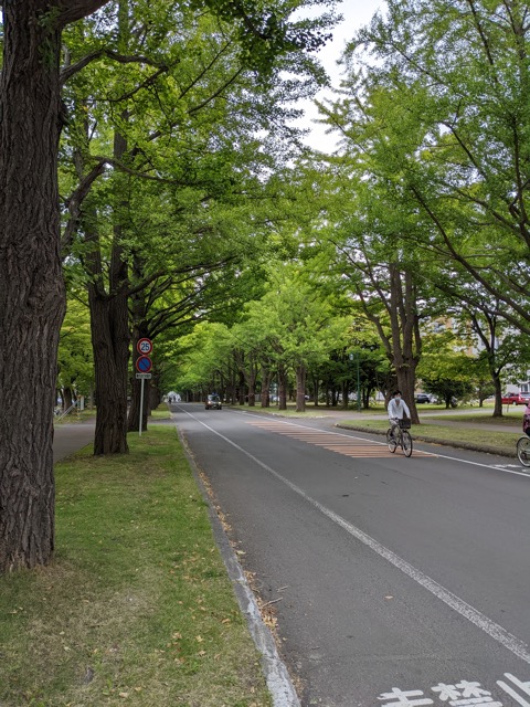 2022.9 北海道大学構内